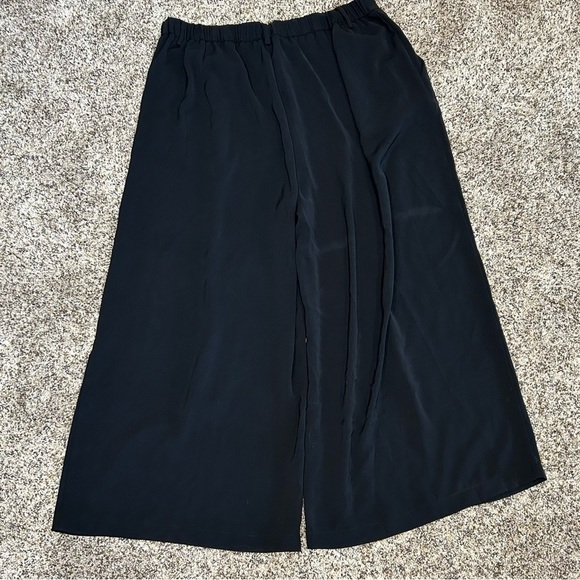 Tron Jori Elegant Black Wide Leg Women's Pants. NEW - Picture 2 of 10